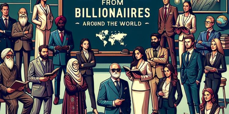 Unlock Wealth: Lessons from Billionaires Around the World